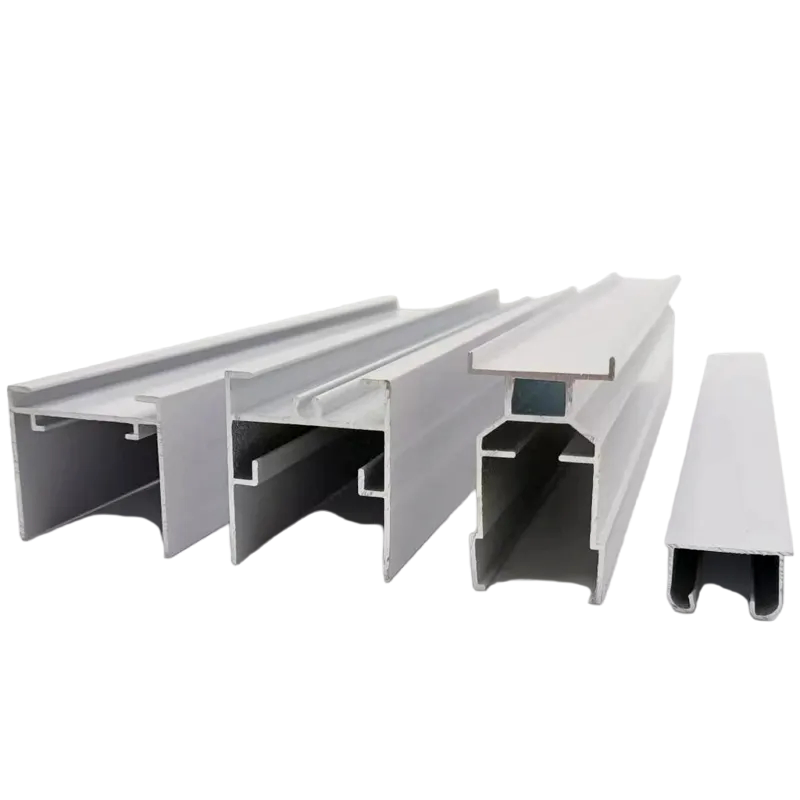 Round Aluminum Roller Blind Bottom Rail with Powder Coated White