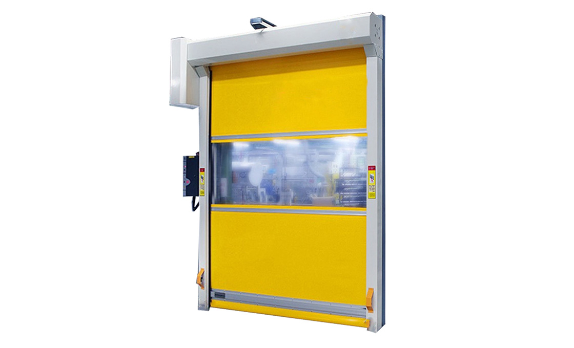 Factory Price Factory Outside High Speed Spiral Door with Hard Metal