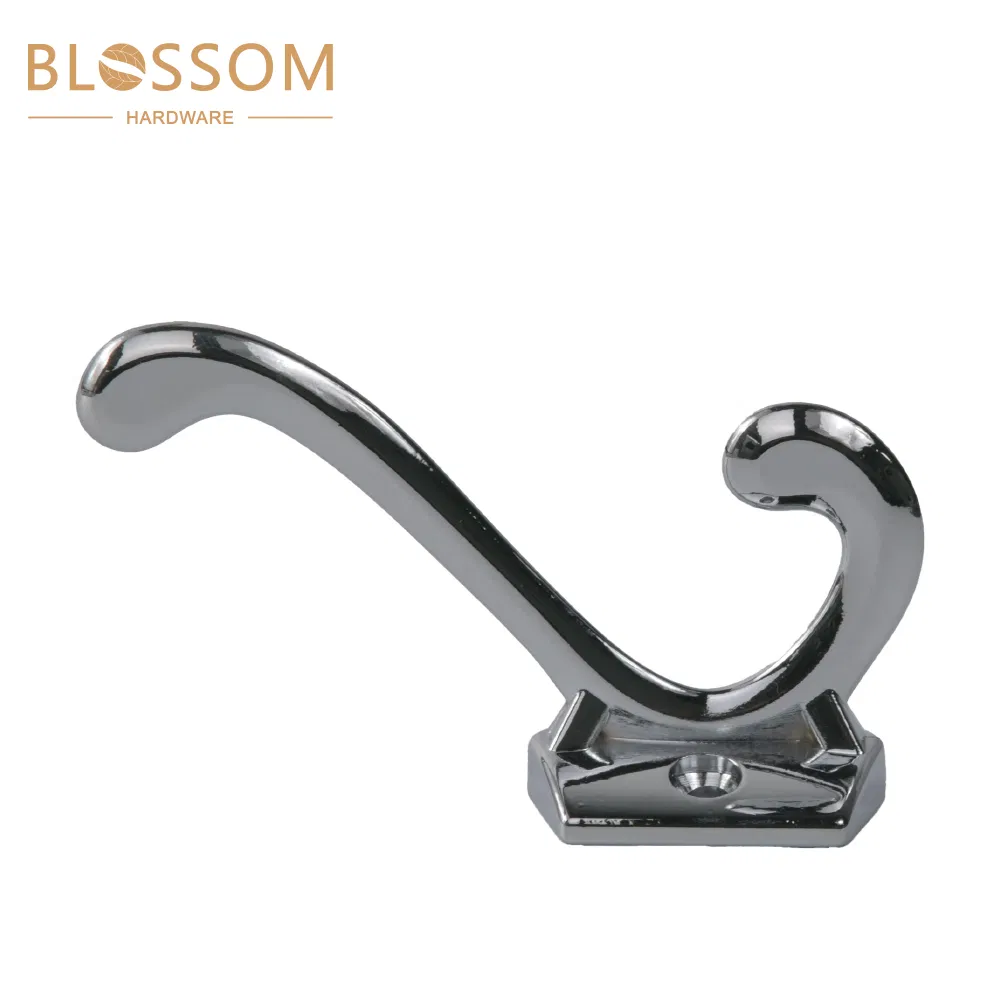 European Industrial Style Coat Hook Cast Iron Door Back Hook Cast Iron Coat and Hat Hook Vintage Iron Decoration