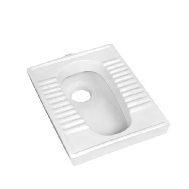 Hot Sale Bathroom Ceramic Squatting Pan Toilet Ceramic Flush Toilet Pan