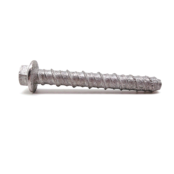 Cement Screw Hex Bolt Mechanical Zinc Plated Concrete Screw