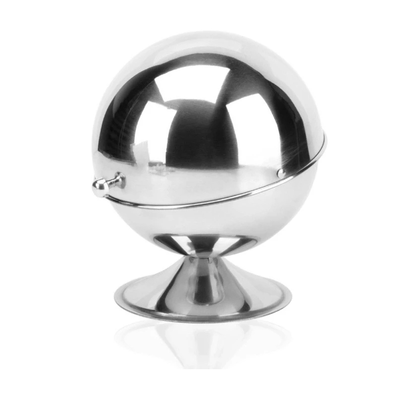 Stainless Steel Food Candy Storage Container Square Cube Jar Household Coffee Holder