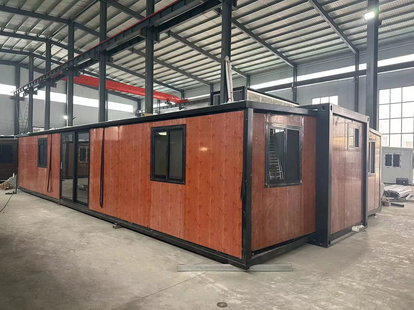 EPS/ PUR /Rockwool Customized Plastic Film Packaging Tiny House Expandable Office