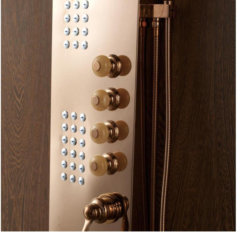 Modern De Bathroom Complete Set Bathtub for Digital Shower Control Panels