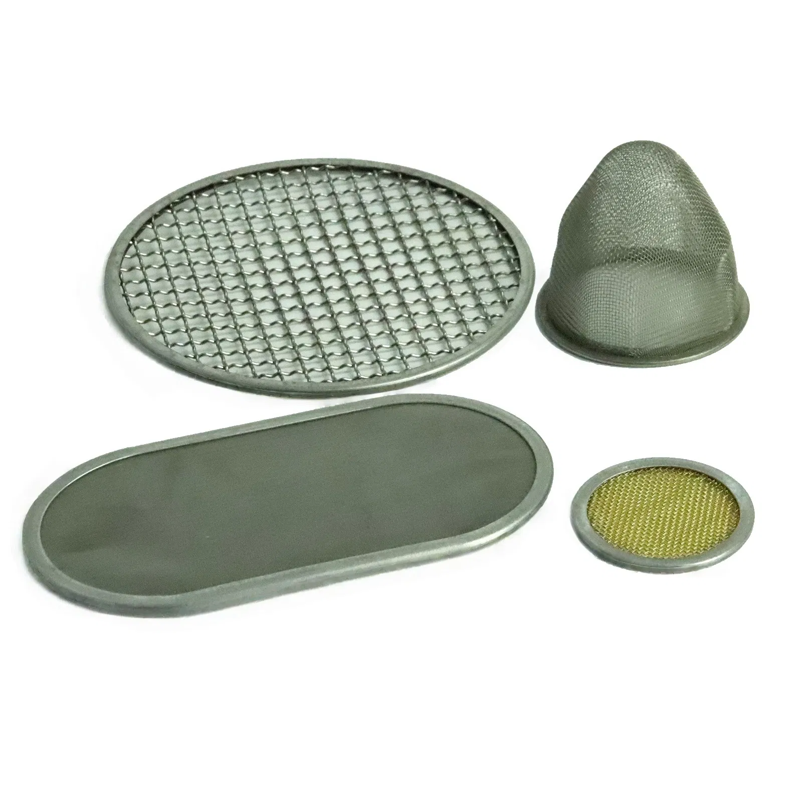 High Quality High Density Stainless Steel Elliptical Filter Disc