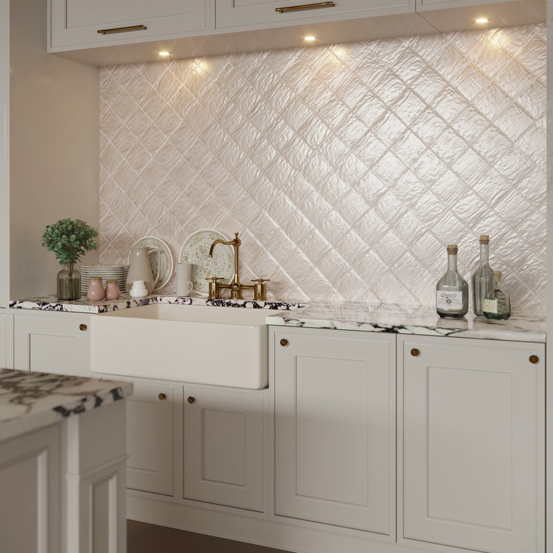 Элегантная плитка метро для кухни и ванной