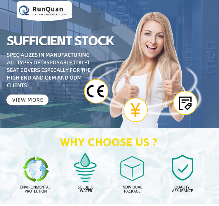 Disposable Paper Toilet Seat Disposable Potty Seat Cover Disposable Toilet Cover Sheet