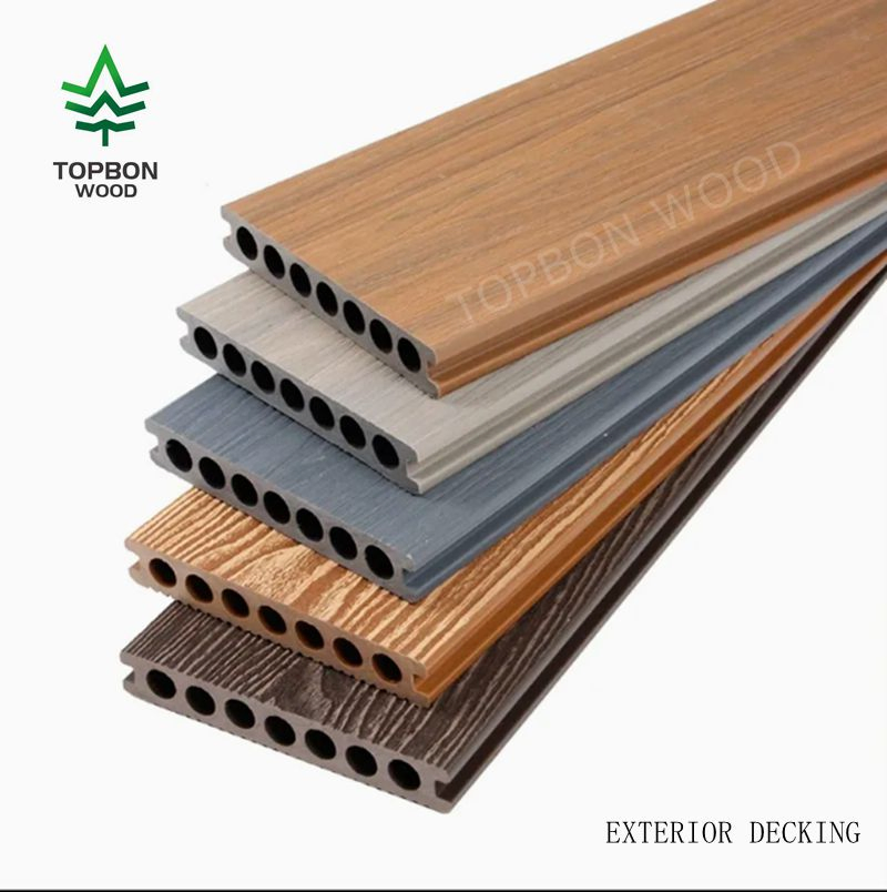 WPC Decking Design 3D Embossing Wood Plastic Composite Factory