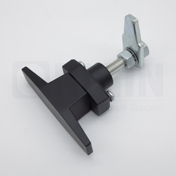High Quality T-Shaped Handle Compression Latch Circular Installation Hole Tongue Lock Adjustable Spacing Lock
