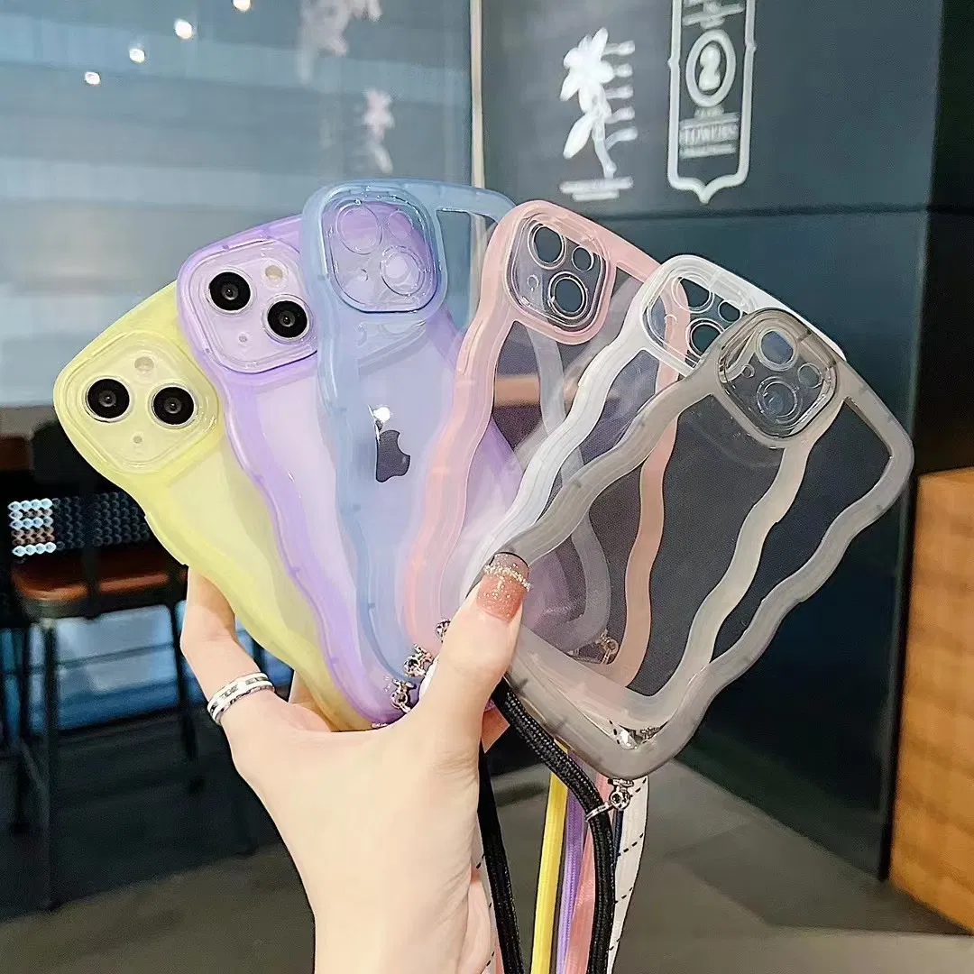 Чехол для iPhone 16 PRO Max с ремешком Design Wave