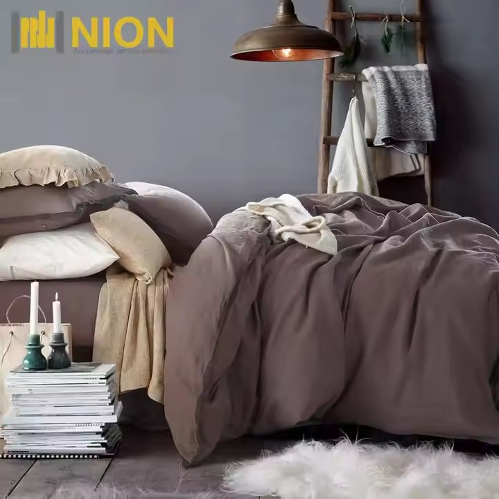 5 Star Hotel Bedding Nantong Set 60s Jacquard Style 300tc Quilt Cover Set