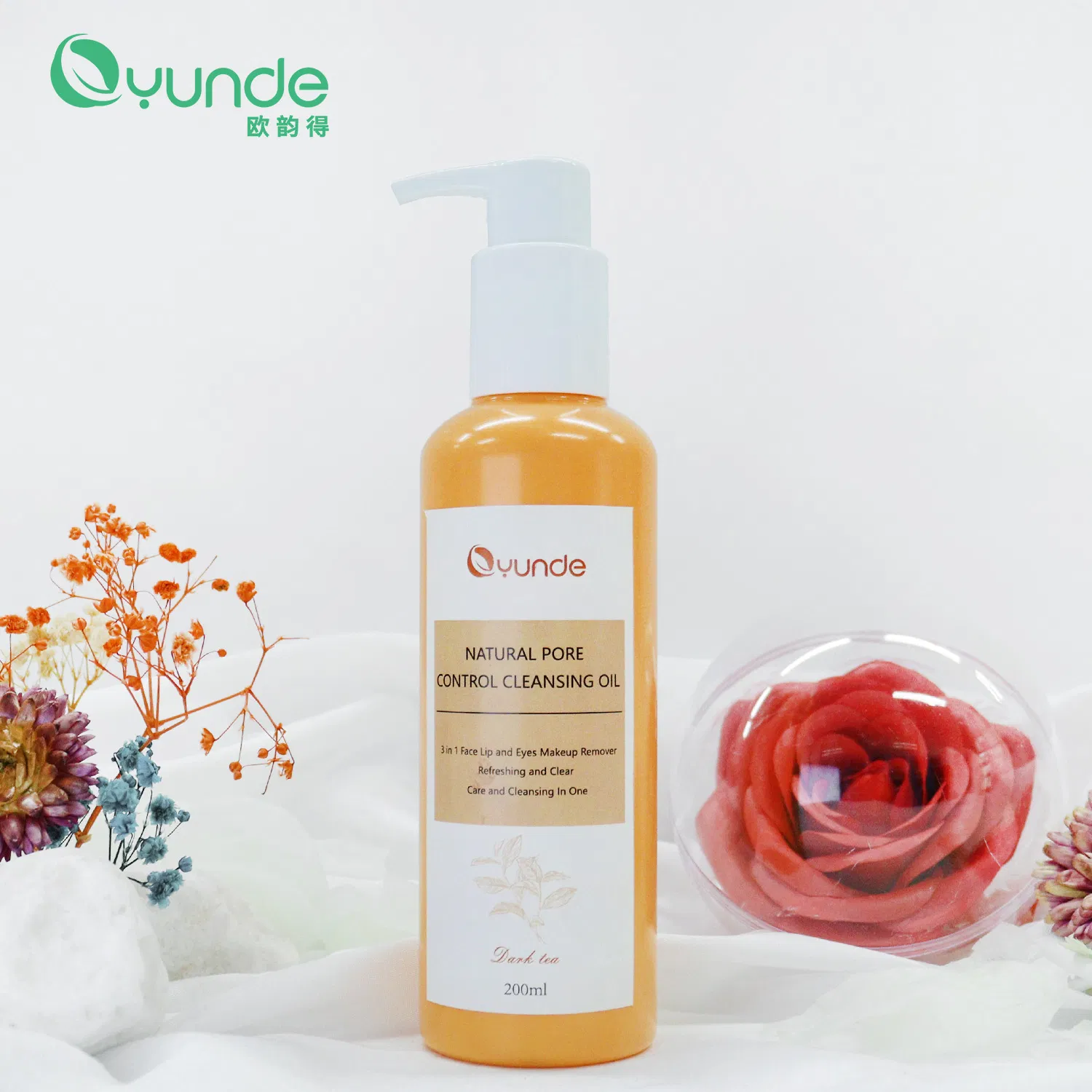 Private Label Nourishing and Cleansing 2 in 1 Makeup Remover Oil