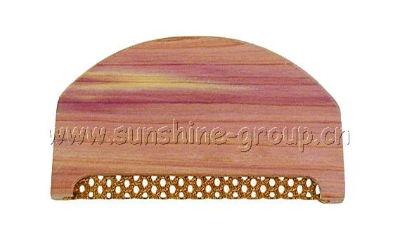 Wood Cashmere Comb 74 X 44mm (LTS-6) , High Quality Comb