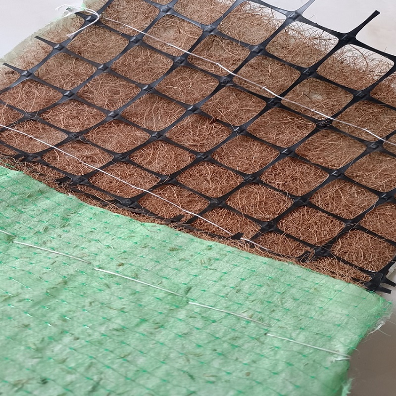 Factory Price Coco Coir Geotextile Mats Erosion Control Blanket Coconut Fiber Mat