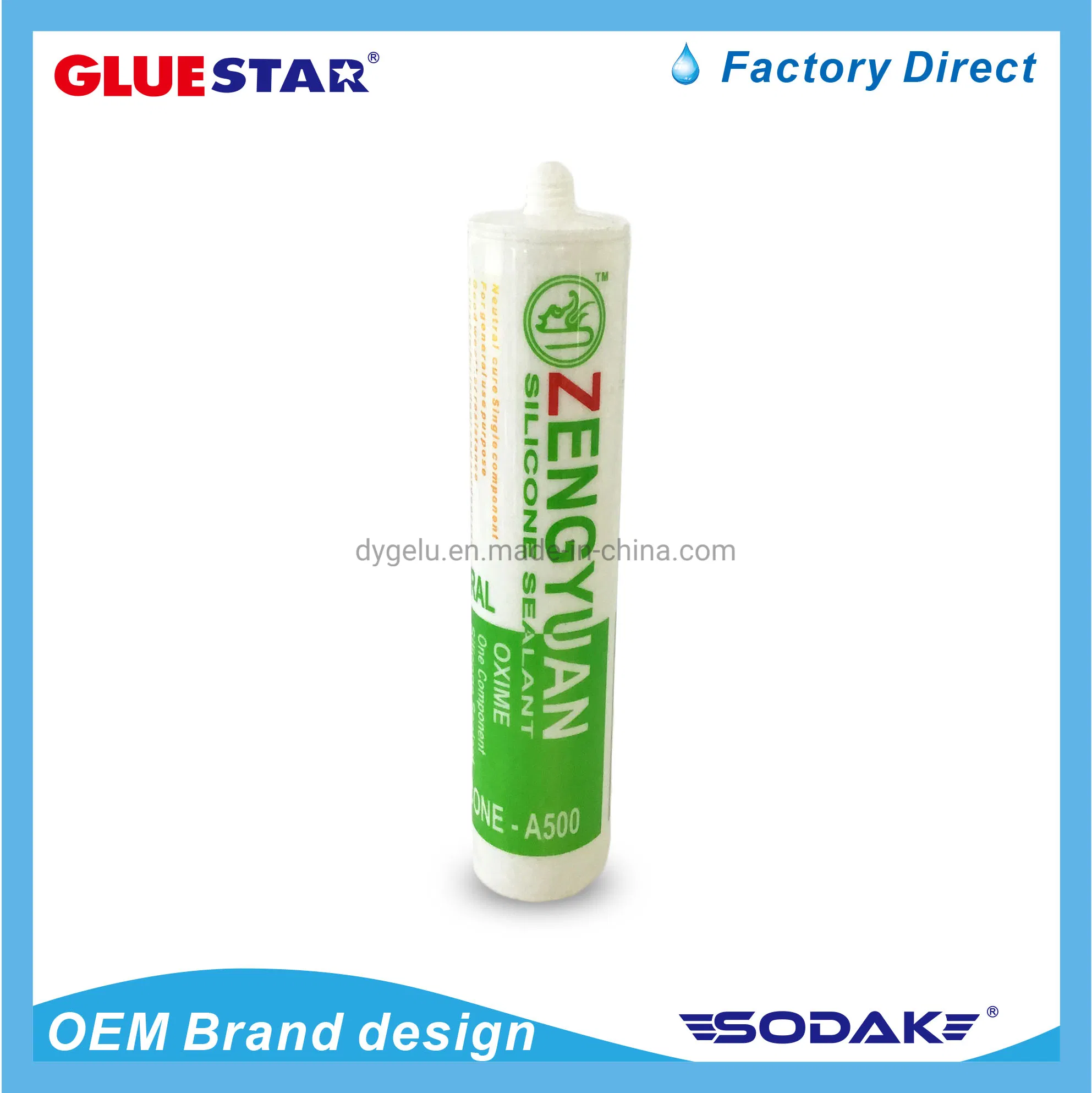 Competitive Price Fireproof Silicone Sealant Wrinkle Removal Reusable Structural Adhesive