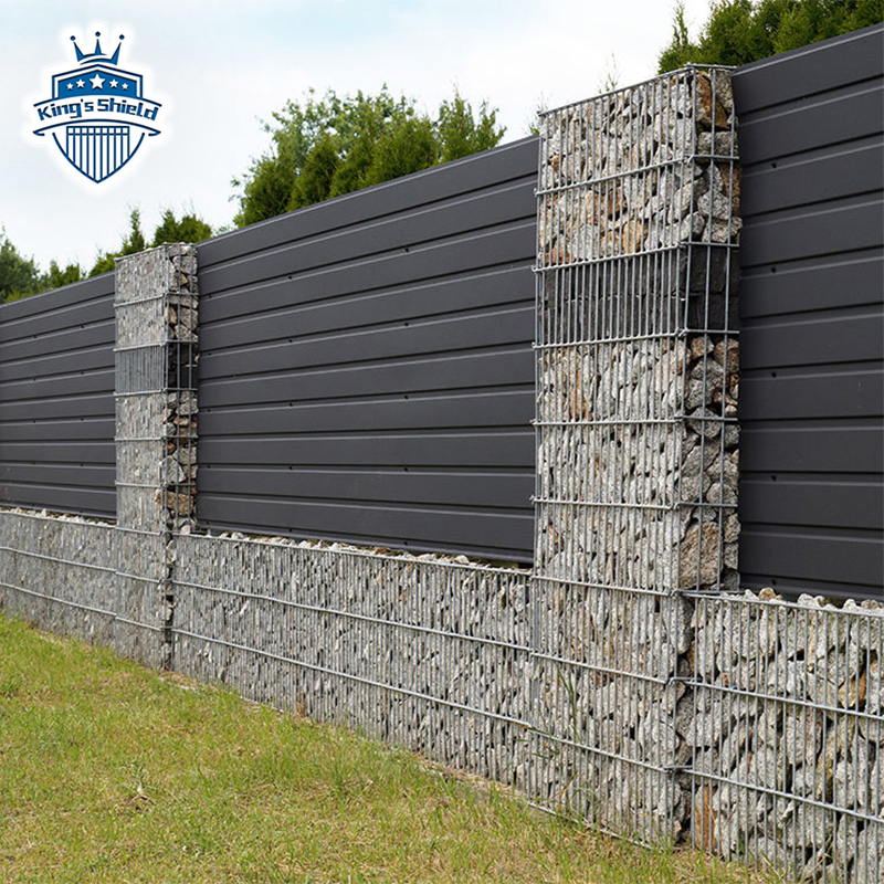 Outdoor Metal Aluminum Privacy Fence Panels Garden Fence Designs