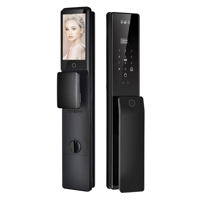 Cerradura Serrure Intelligente Biometric Digital Combination Finger Print Password Smart Door Lock