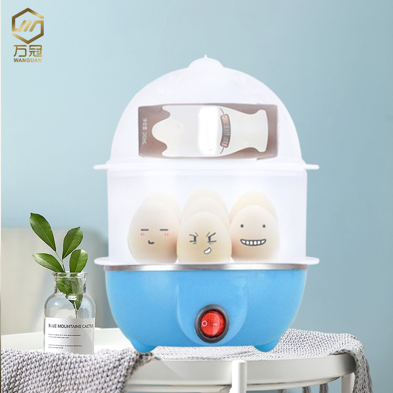 Double Layer Household Egg Steamer and Poacher Kitchen Tool