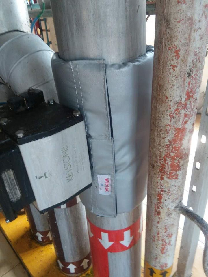 Easy to Install Nano Aerogel Insulation Blanket for Disformity Equipment