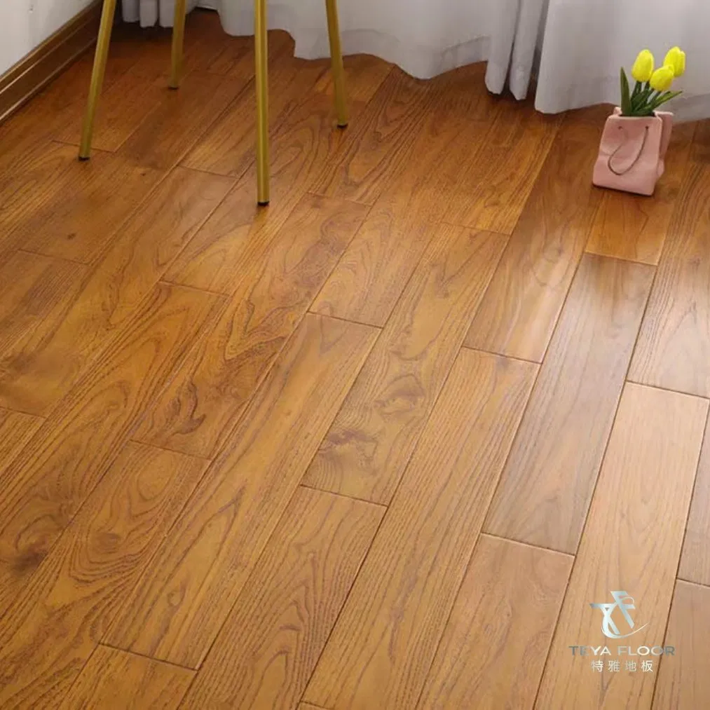 Cheap Price, High Quality Real Wood Flooring, Solid Locust, Chinese Teak with Discount