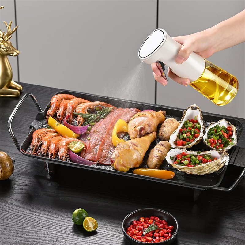 240ml Canola Oil Spritzer Glass Olive Oil Sprayer Mister Bottle