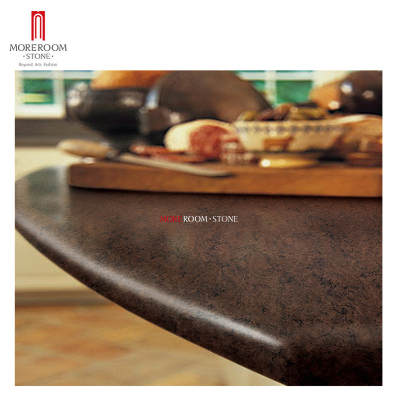 Artificial Faux Marble Stone Type 100% Pure Acrylic Solid Surface Ktchen Countertop