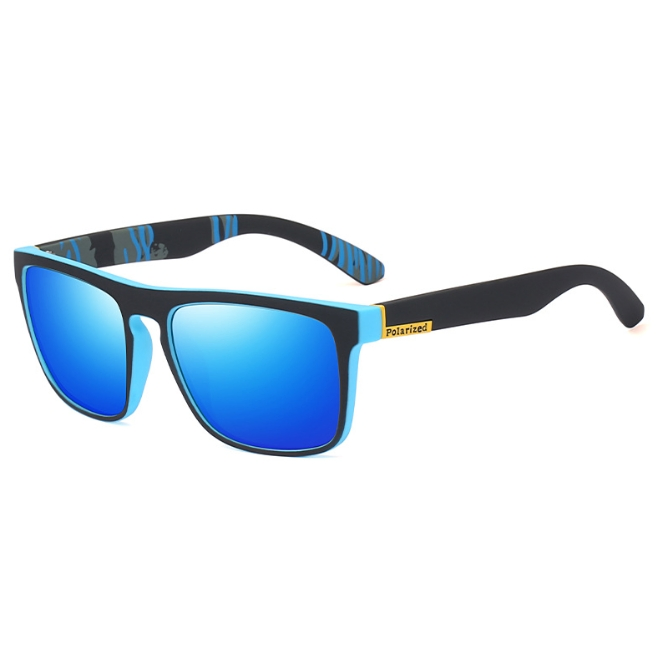 Dropshipping Fishing Polarized Outdoor Sports Sunglasses Men Women Metal Hinge UV400 Glasses Fashion Square Cool Gafas De Sol