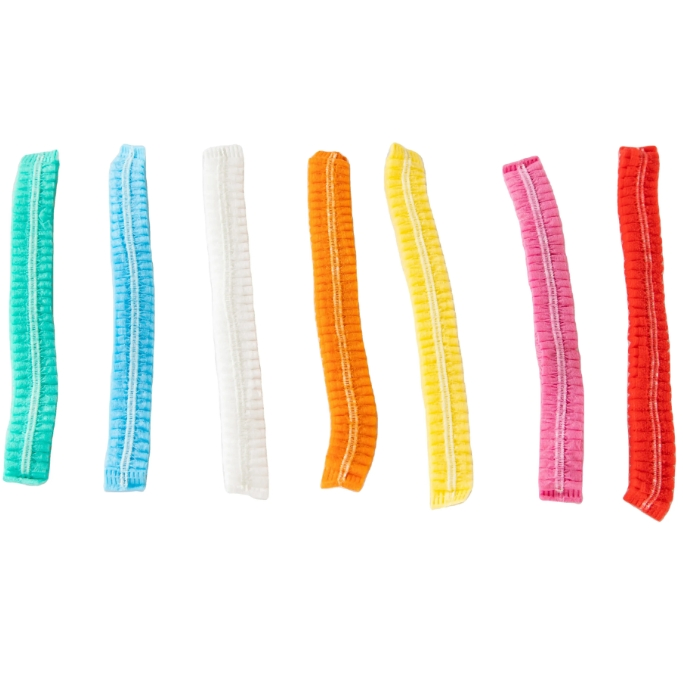 Big Disposable Non Woven Cap Bouffant Caps Disposable Round Head Cap