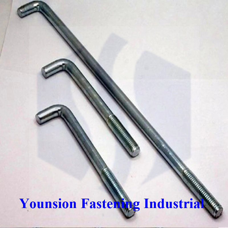 Анкерный болт фундаментный L/7, оцинкованный