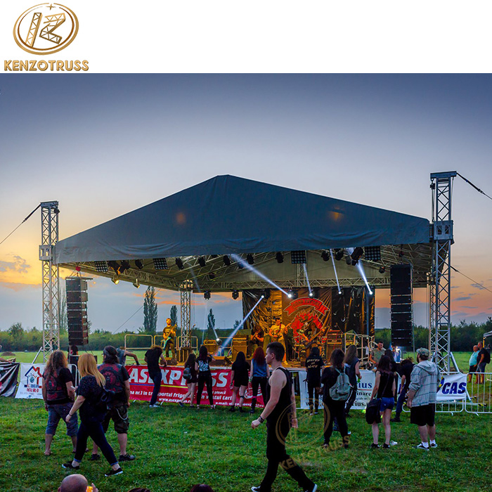 Lightweight Non-Rust Aluminum Truss Stage with TUV Certificate