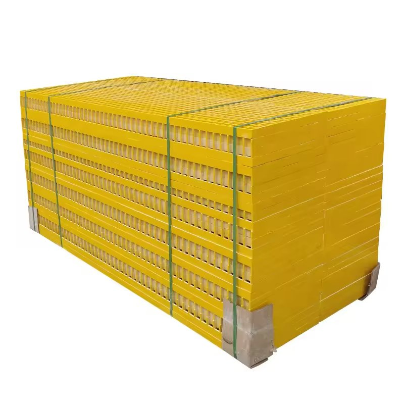 Durable Fireproof FRP Mesh Board for Marine Construction Projects