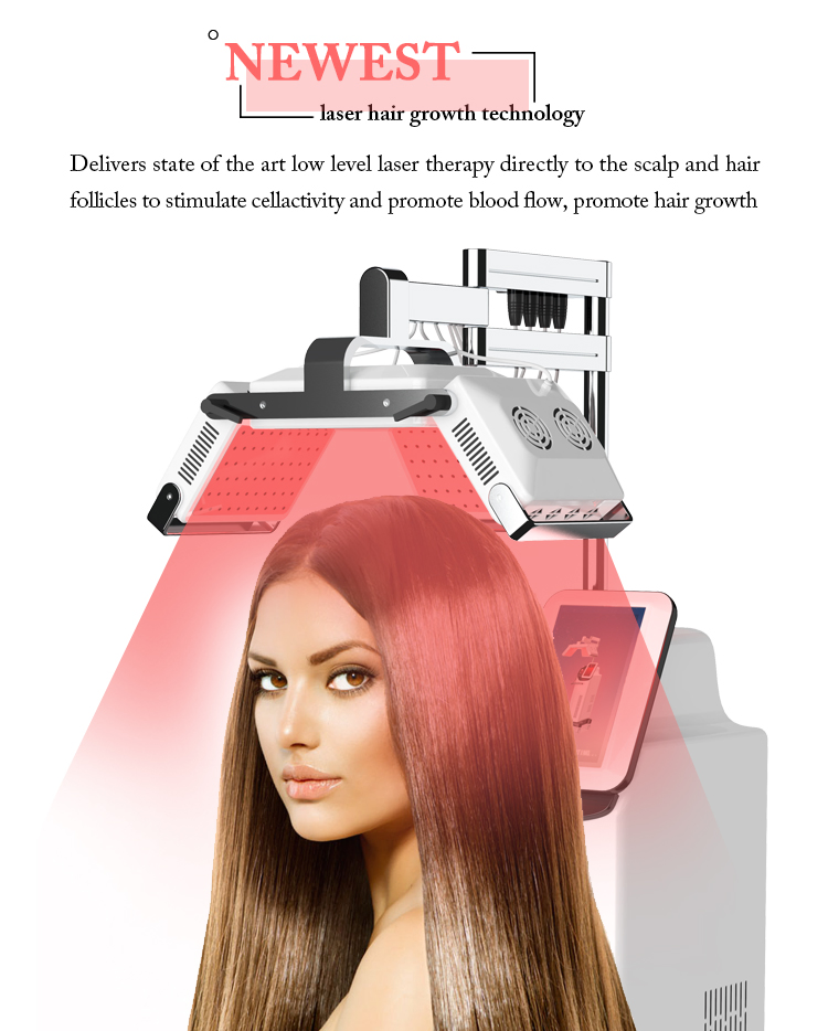 Laser Hair Regrowth 660nm Hair Stimulatio Hair Grow Laser Beauty Machine