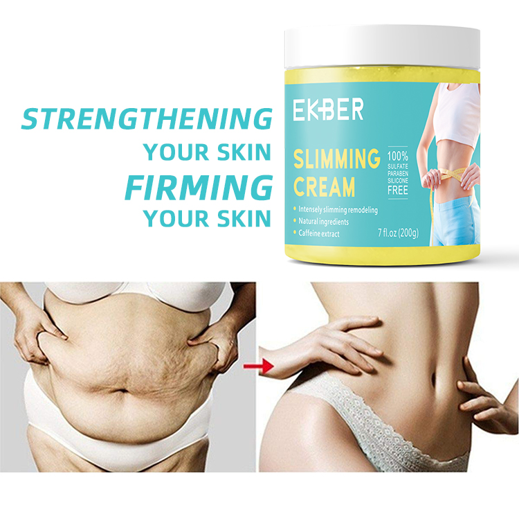 Multifunctional Organic Ginger Slimming Cream Coconut Oil Leg Body Waist Effective Reduce Slimming Cream