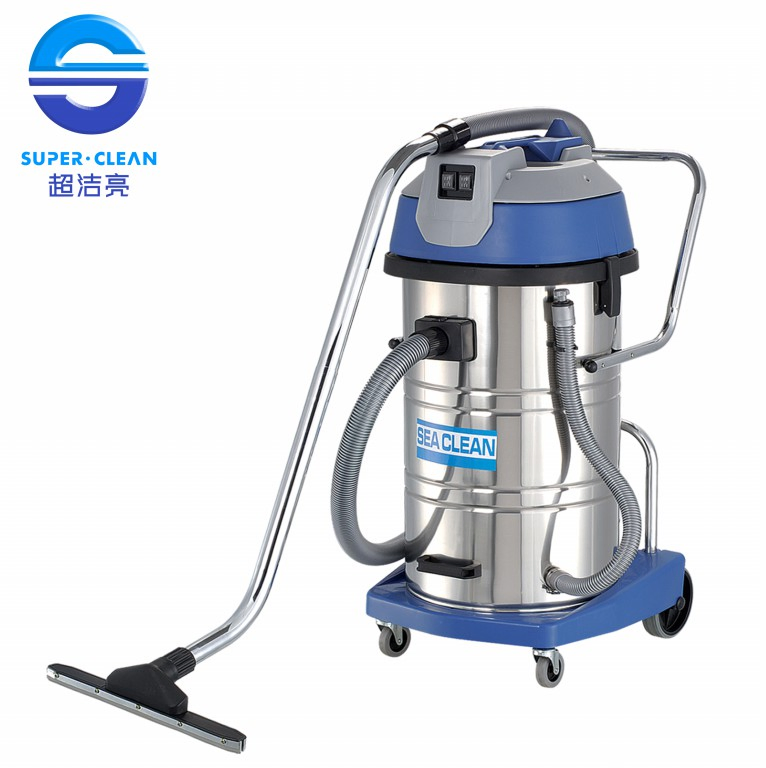 Industrial 80L 2000W Wet and Dry Vacuum Cleaner with Tilt