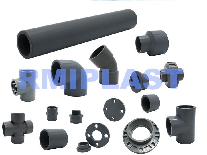 CPVC End Cap of JIS 10K Plastic Fitting Socket Welding Pipe Equal Plug Fittings for Industrial Use