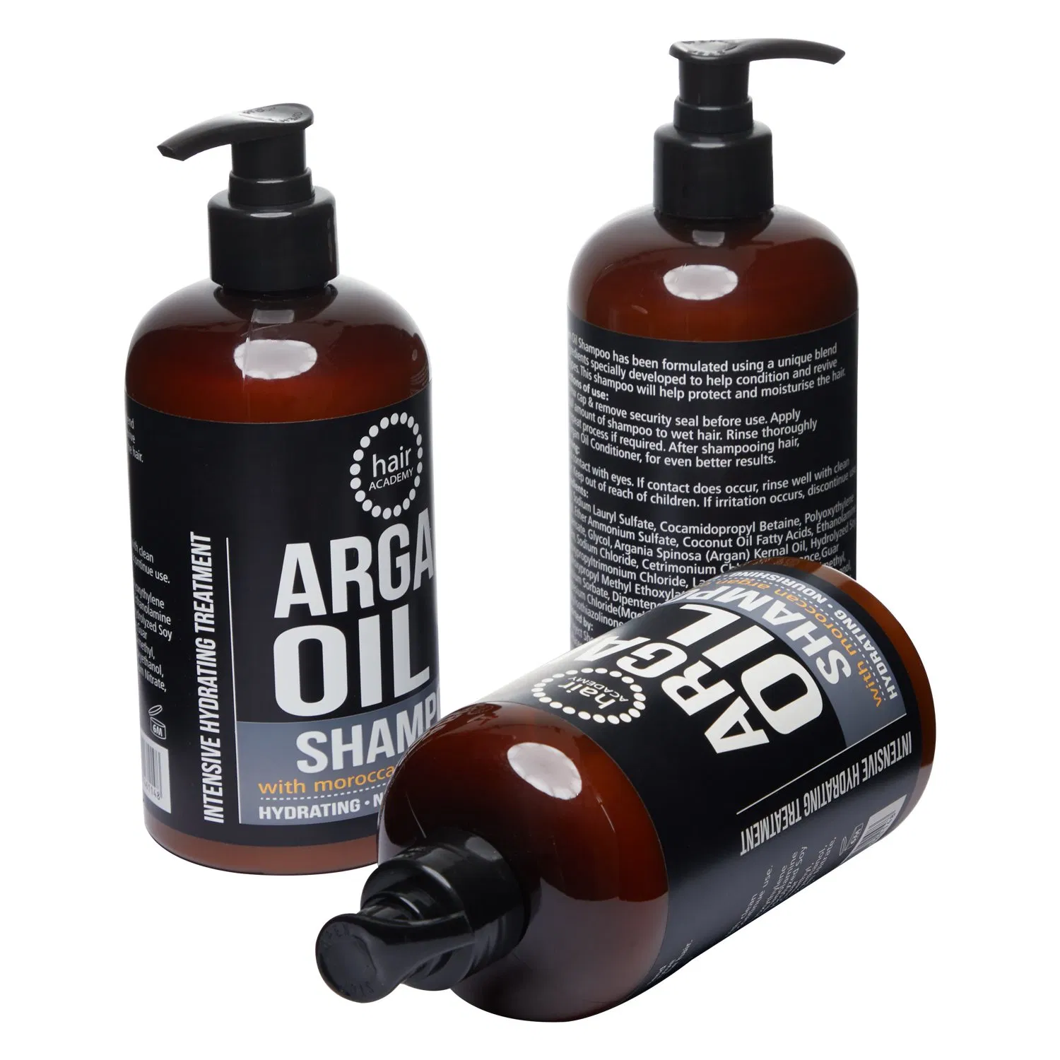 Repairing Nourishing Hair Shampoo Natural Argan Oil Shampoo 500ml