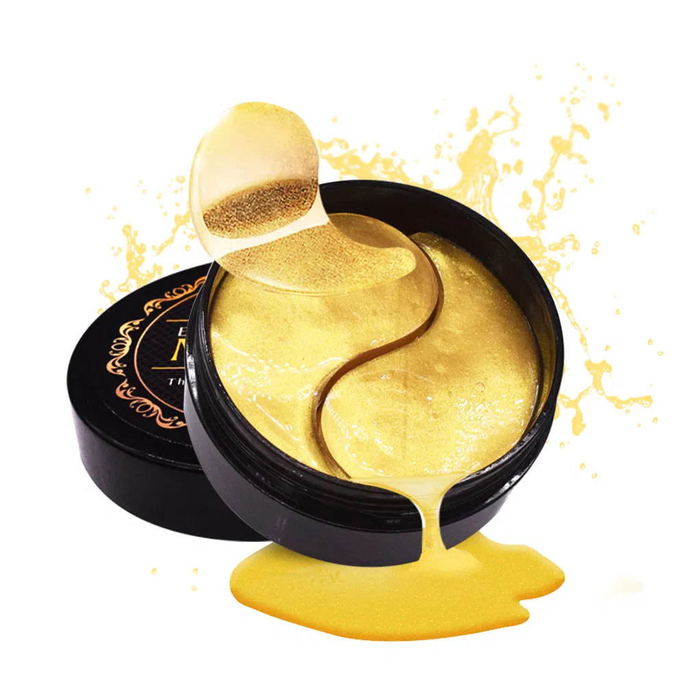 Manufacturer Skin Care Collagen Anti Wrinkle Crystal Anti Aging 24K Gold Eye Mask for Women