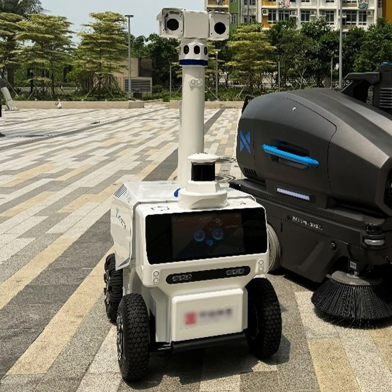 Ai Lidar Automatic Patrol Security Robot Intelligence Security Patrol Robot