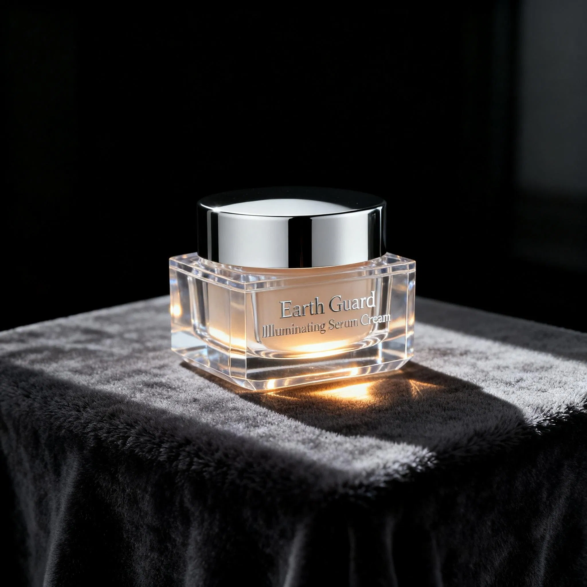 Plant-Based Pollution Shield and Calming Isolation Face Cream with Sodium Hyaluronate and Herbal Extracts