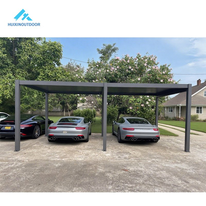 Cheap Easy Open Folding Windproof Aluminium Motorized Louver Pergola Wall Mounted Gazebo