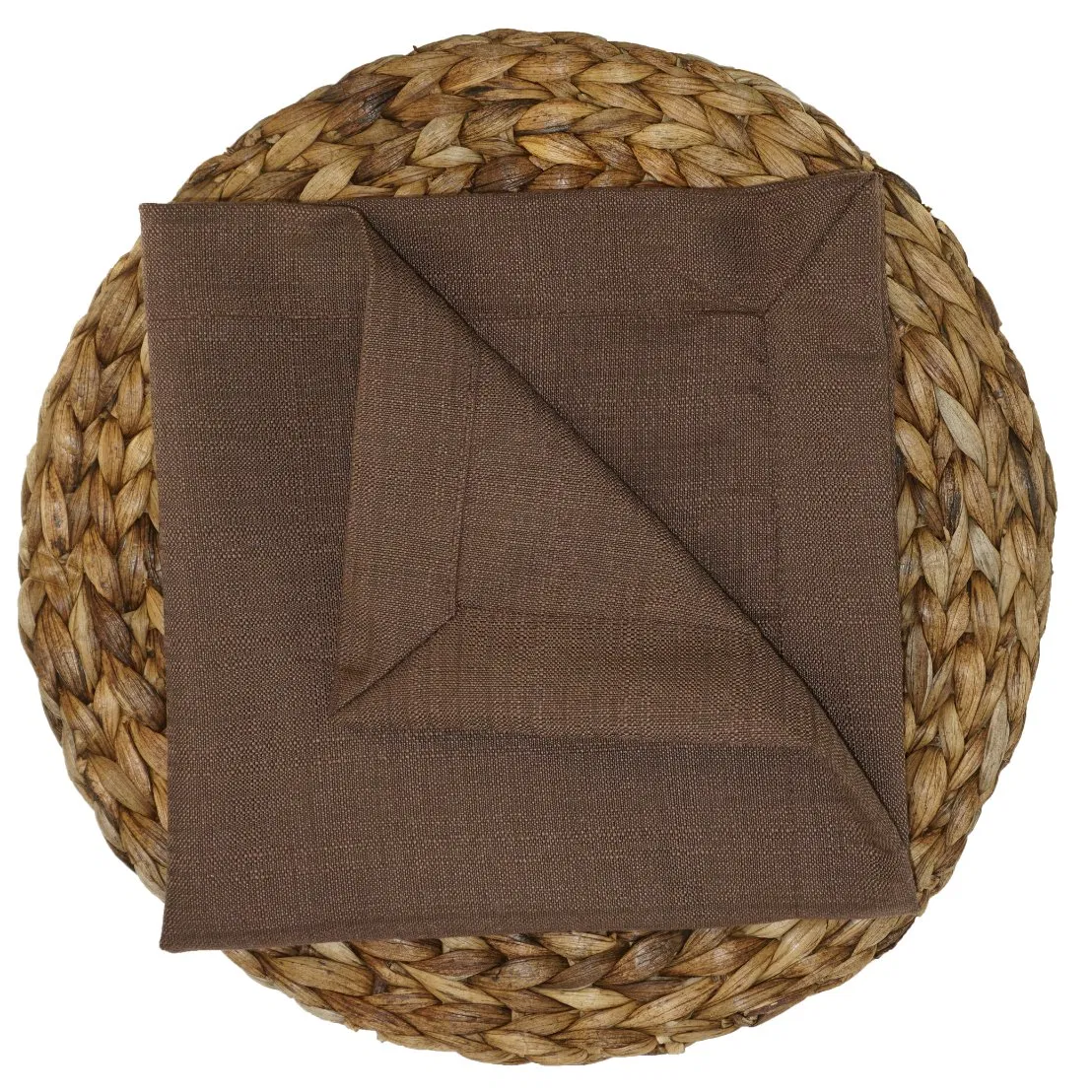 Chocolate Bridal Collection Napkins Sustainable Event Napkins Dark Brown Napkins