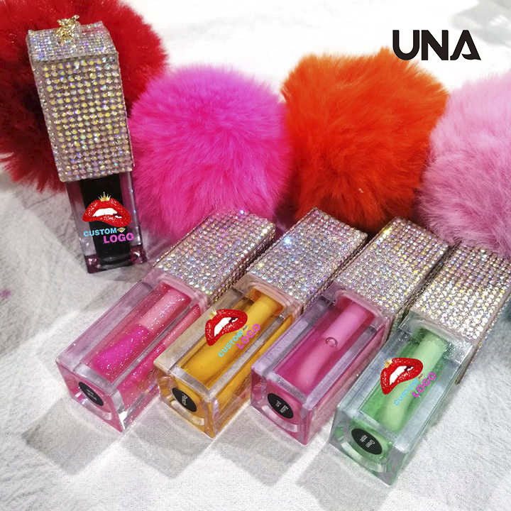 Private Label Lip Plumper Oil Wholesale Fruit Flavored Lip Oil Hydrating Moisturizing Vegan Lip Care Oil