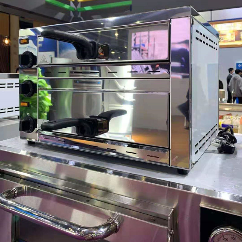 Stainless Steel Electric Gas Tunnel Oven Belt Conveyor Bread Baking Pizza Oven