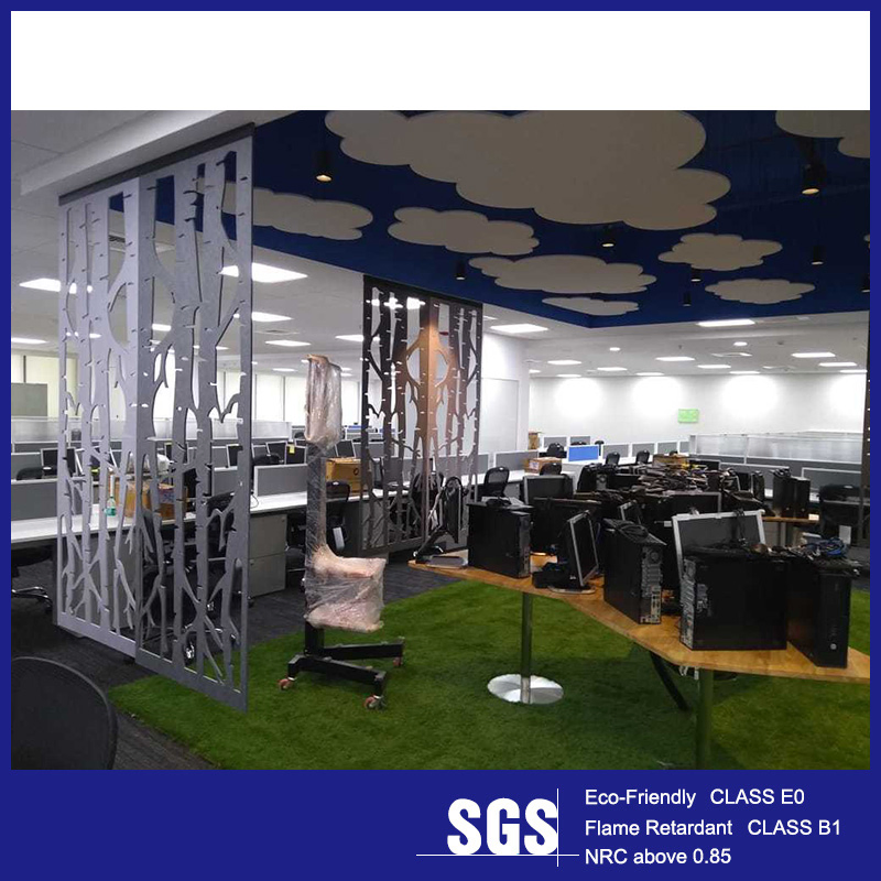 Lightweight and Environmentally Friendly Office Mobile Partition Polyester Fiber Acoustic Sound-Absorbing Hanging Screen