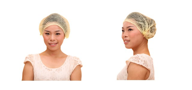 Manufacturer High Quality Disposable PP Non Woven Mob Cap for Food Industry