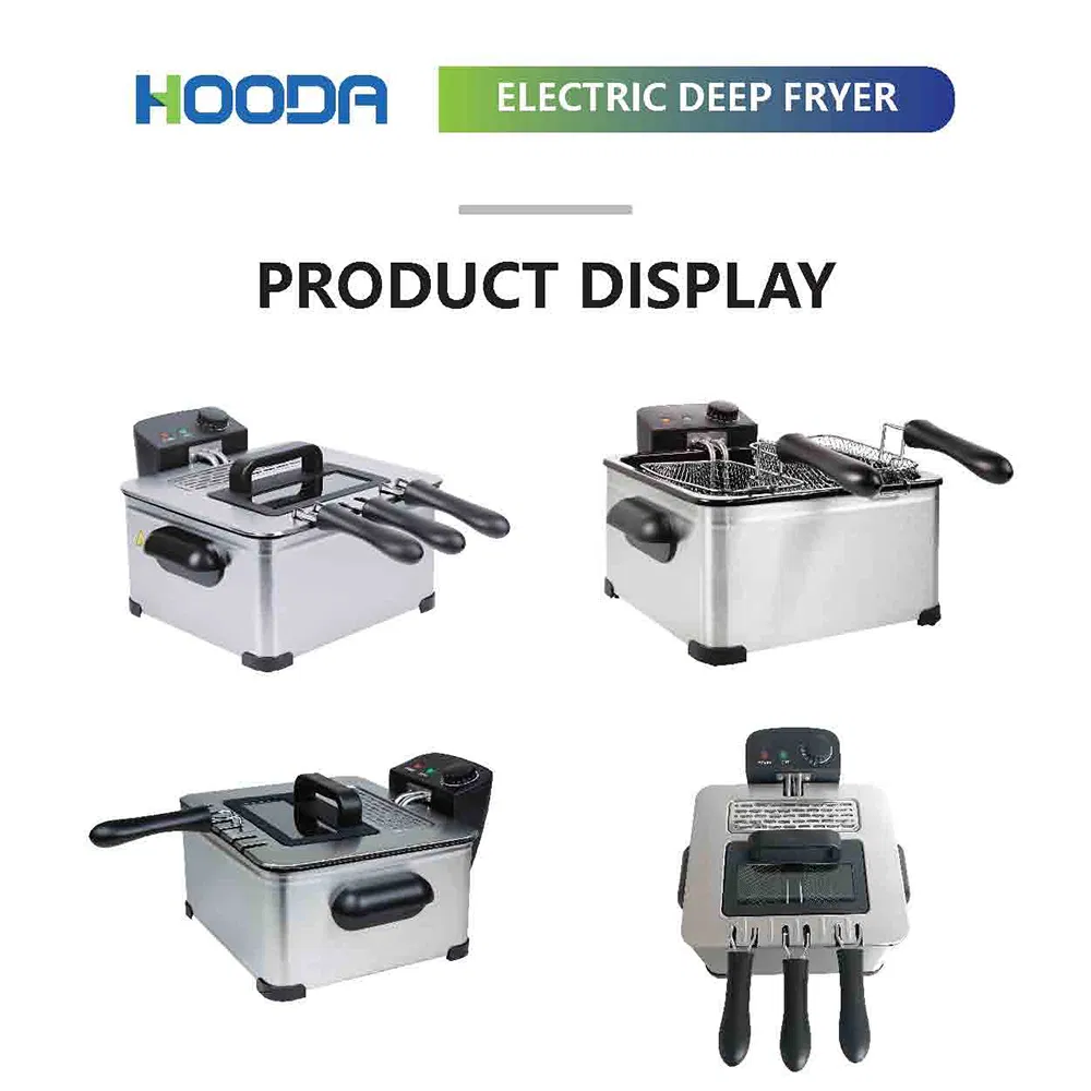 European and American Standard Household Small Electric Frying Pot, Electric Frying Oven, Commercial Fries and Skewers Pot, Constant Temperature