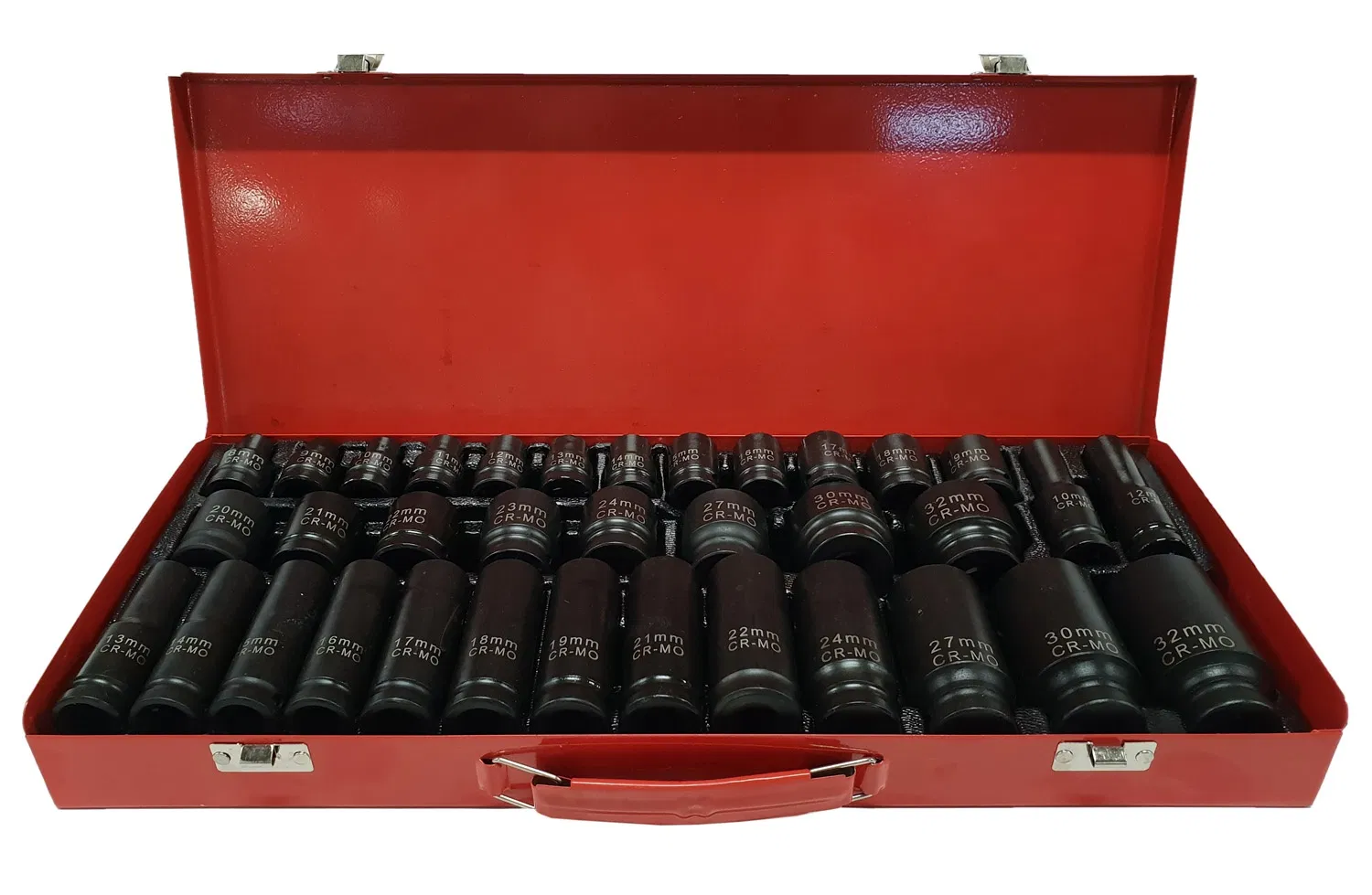 Набор ударных головок 1/2 дюйма Cr-Mo 35 шт