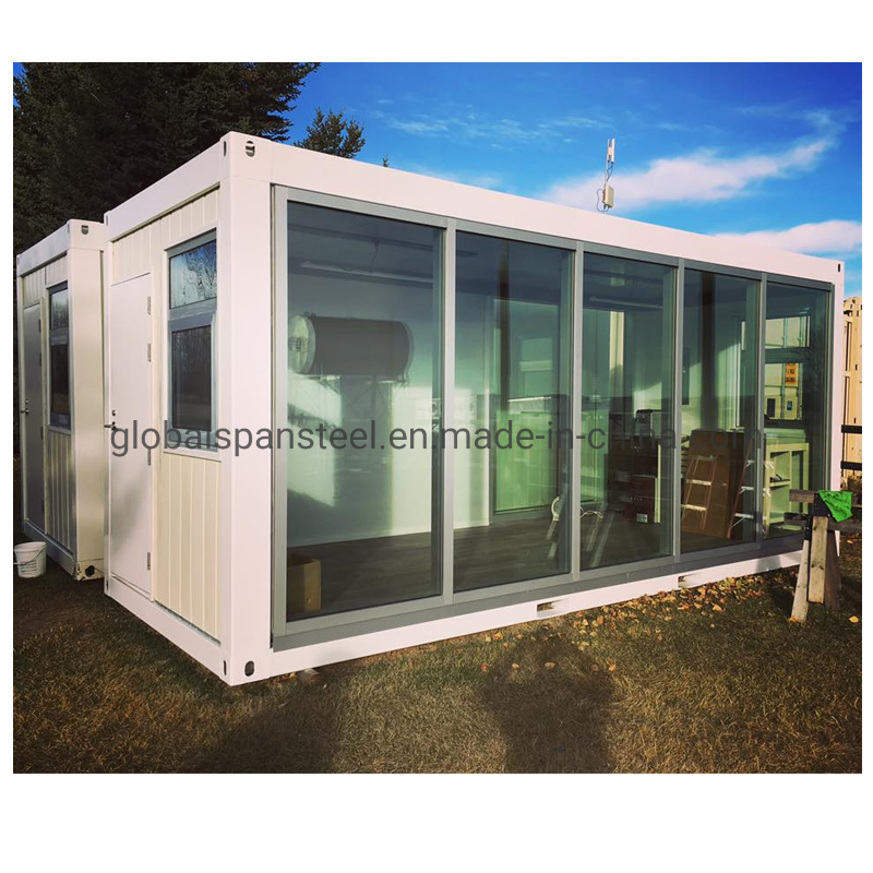 2X 20FT Modular Prefab /Prefabricated Shipping Container House for Holiday Apartment.