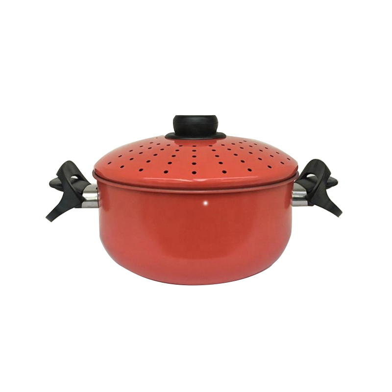 Multi-Function Cookware 24cm 20cm Carbon Steel Noodle Cooking Pot