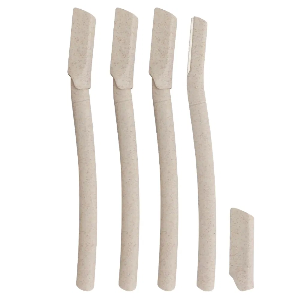 Wheat Straw Material Eco-Friendly Face Eyebrow Razor Trimmer